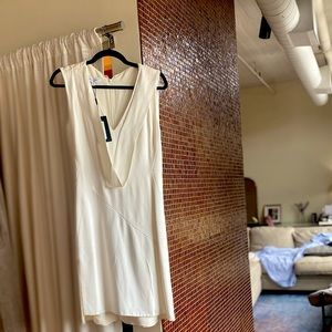 Narciso Rodriguez Crepe Placket Dress